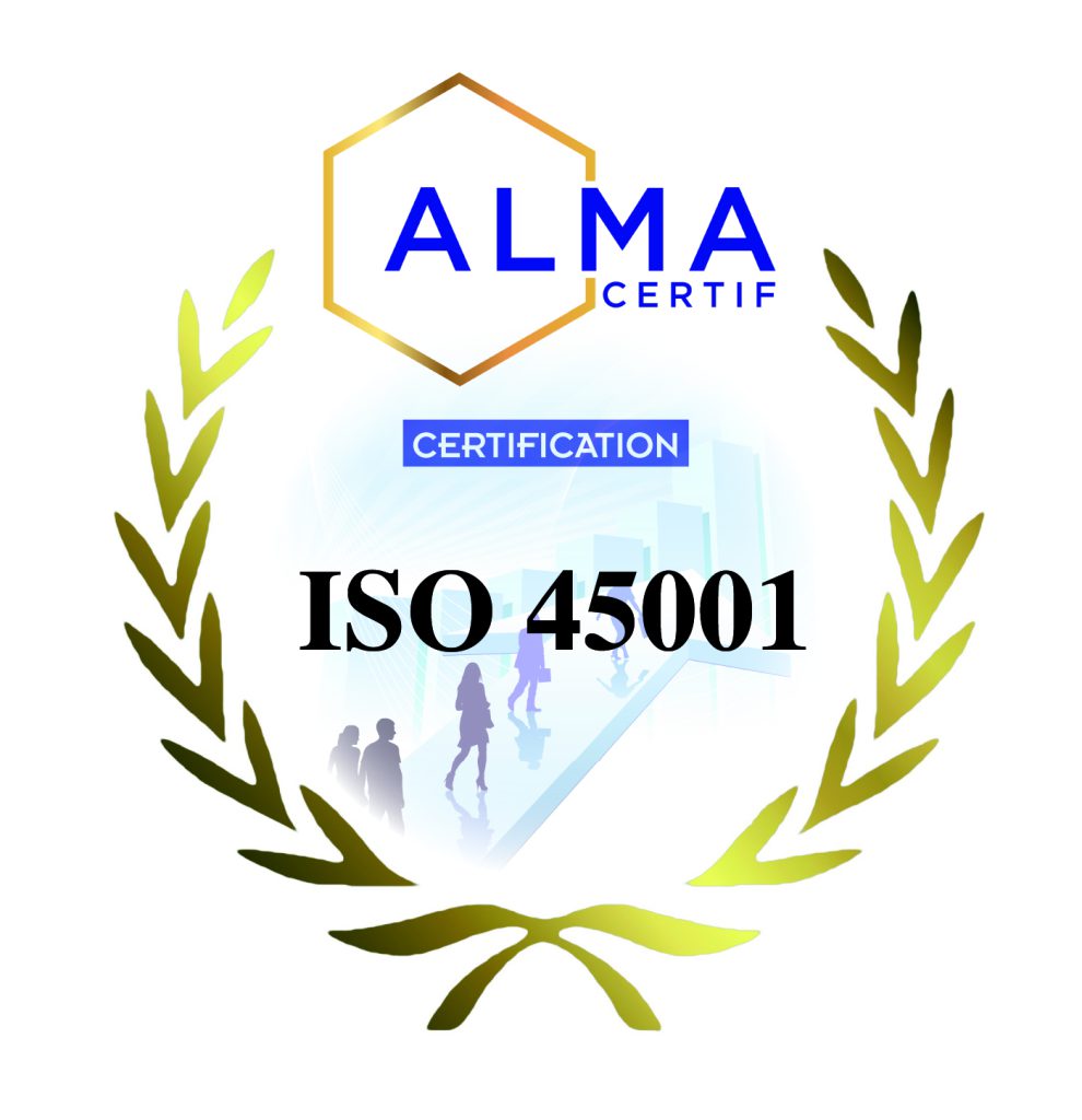 Certification ISO 45001 – ALMA CERTIF